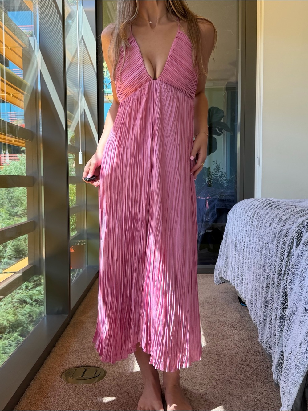 ALC Angelita Pleated Dress